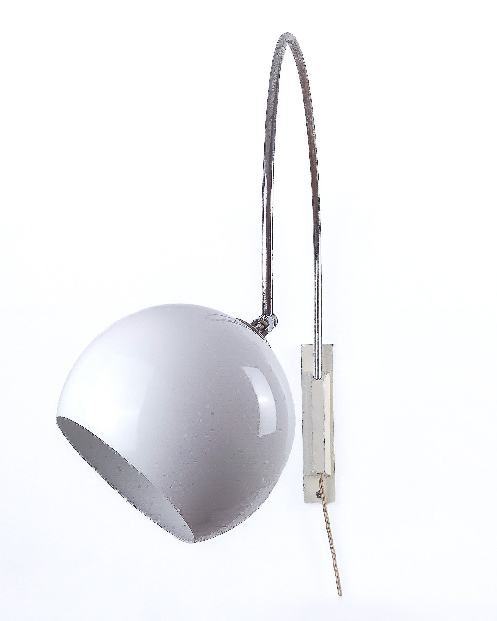 Vintage Eyeball booglamp, wandlamp
