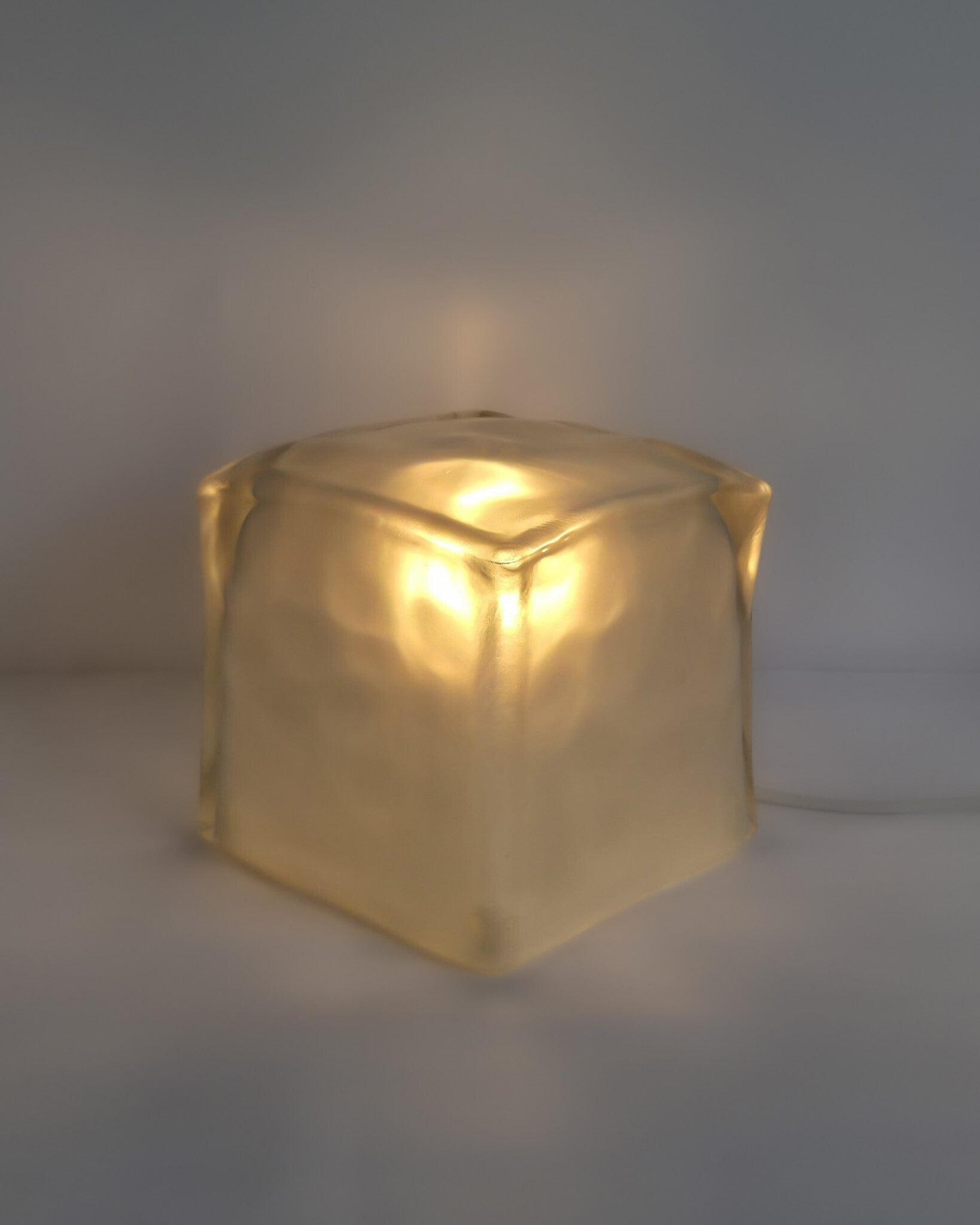 Vintage Ikea Ice Cube tafellamp