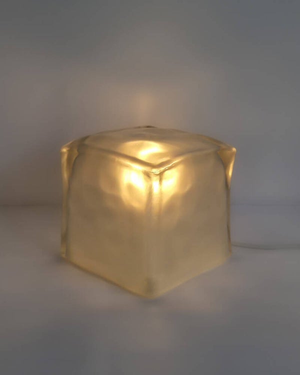 Vintage Ikea Ice Cube tafellamp