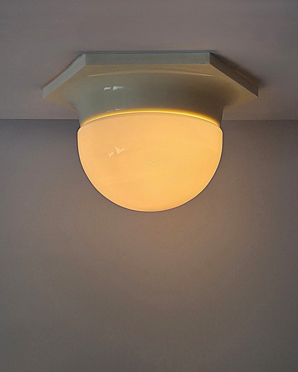 Massive hexagon plafondlamp