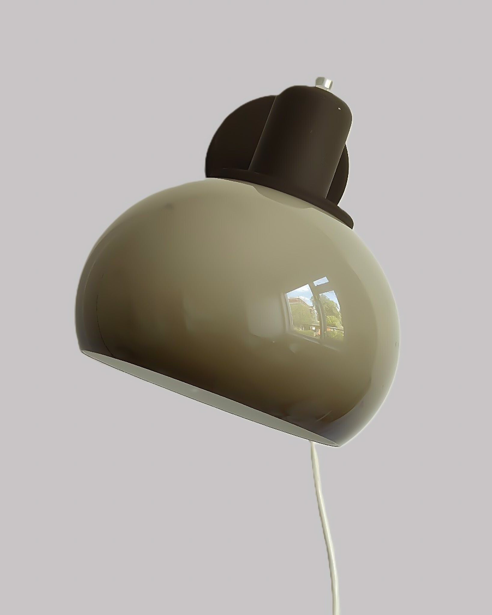 Vintage Herda mushroom wandlamp