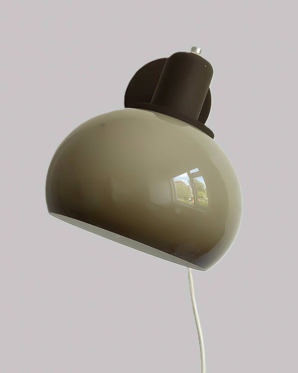 Vintage Herda mushroom wandlamp