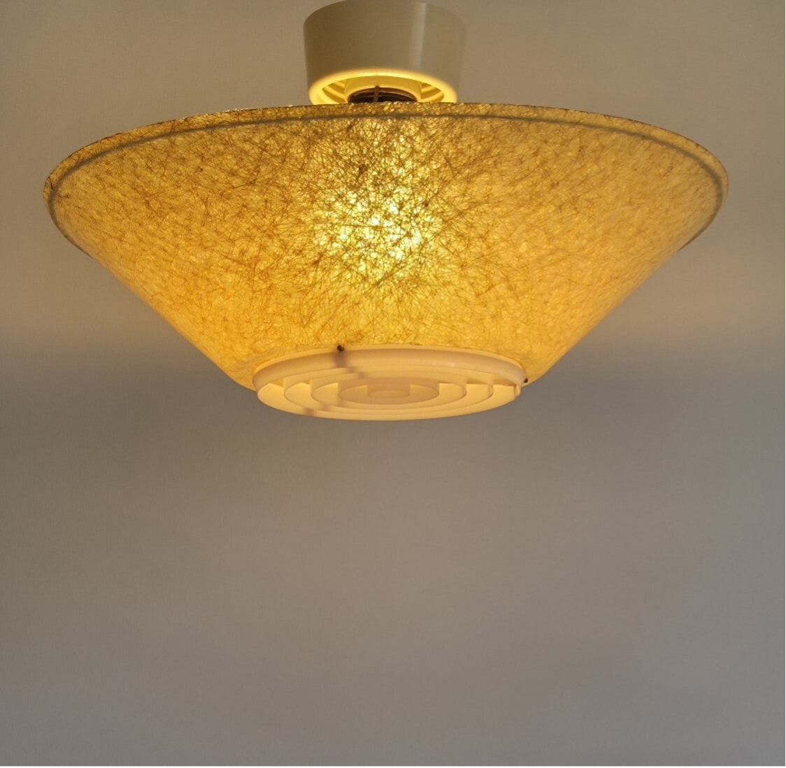 Philips Louis Kalff plafondlamp fiberglass