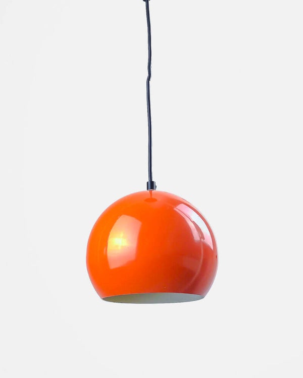Vintage Eyeball hanglamp oranje