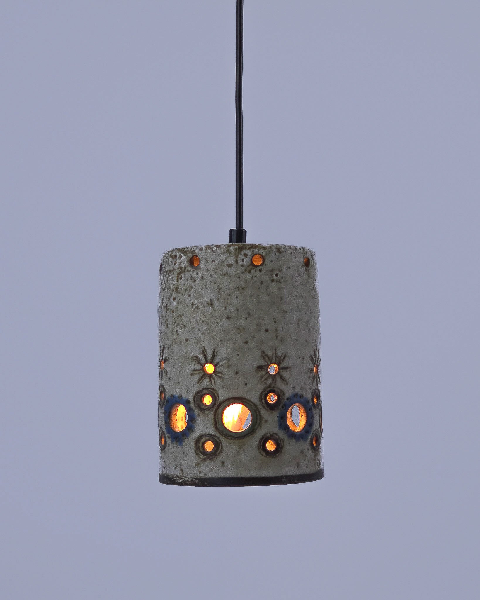Vintage hanglamp Hannie Mein keramiek