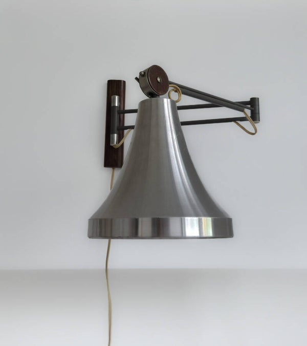 Vintage Philips wandlamp trompetlamp