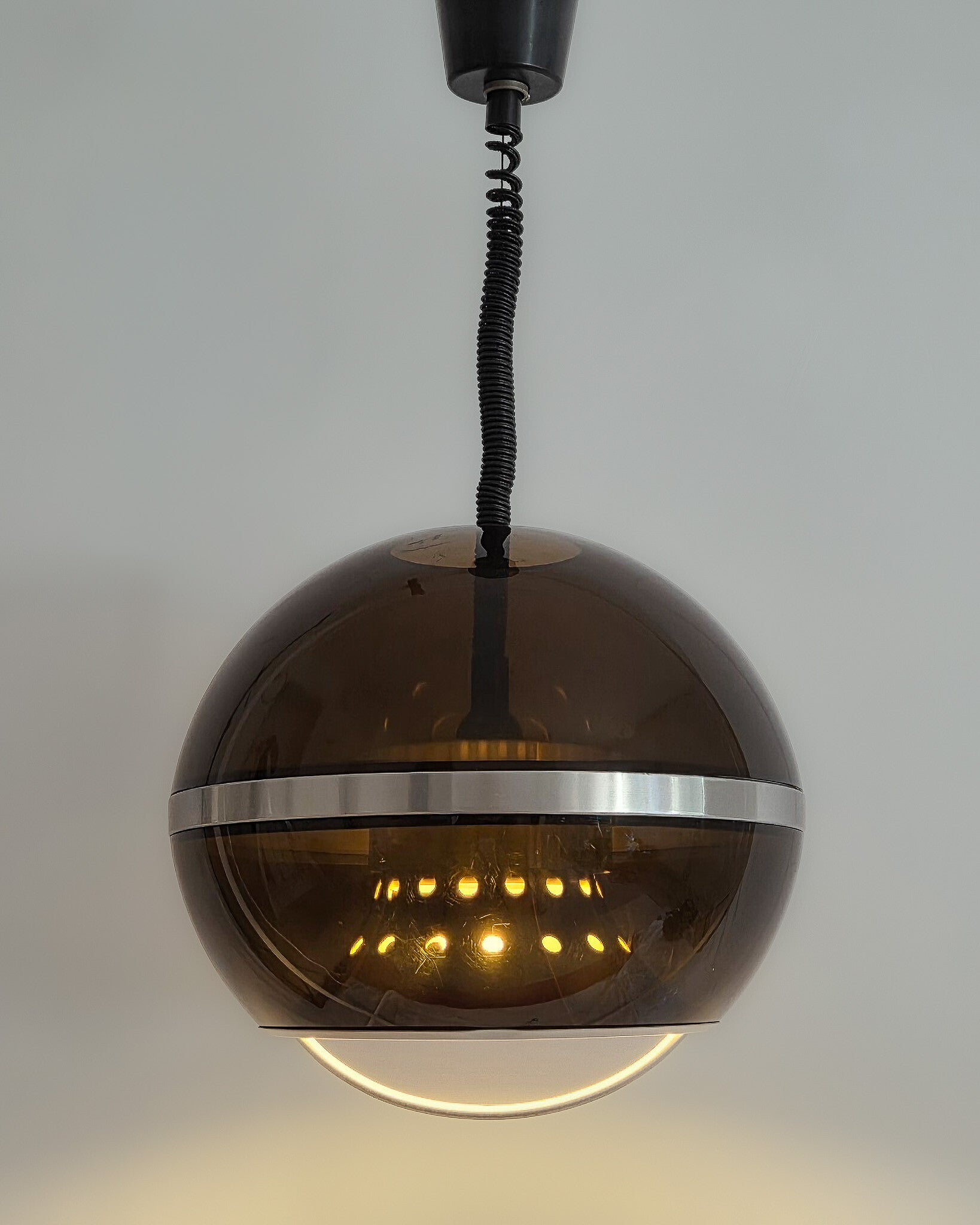 Vintage Dijkstra hanglamp The Globe