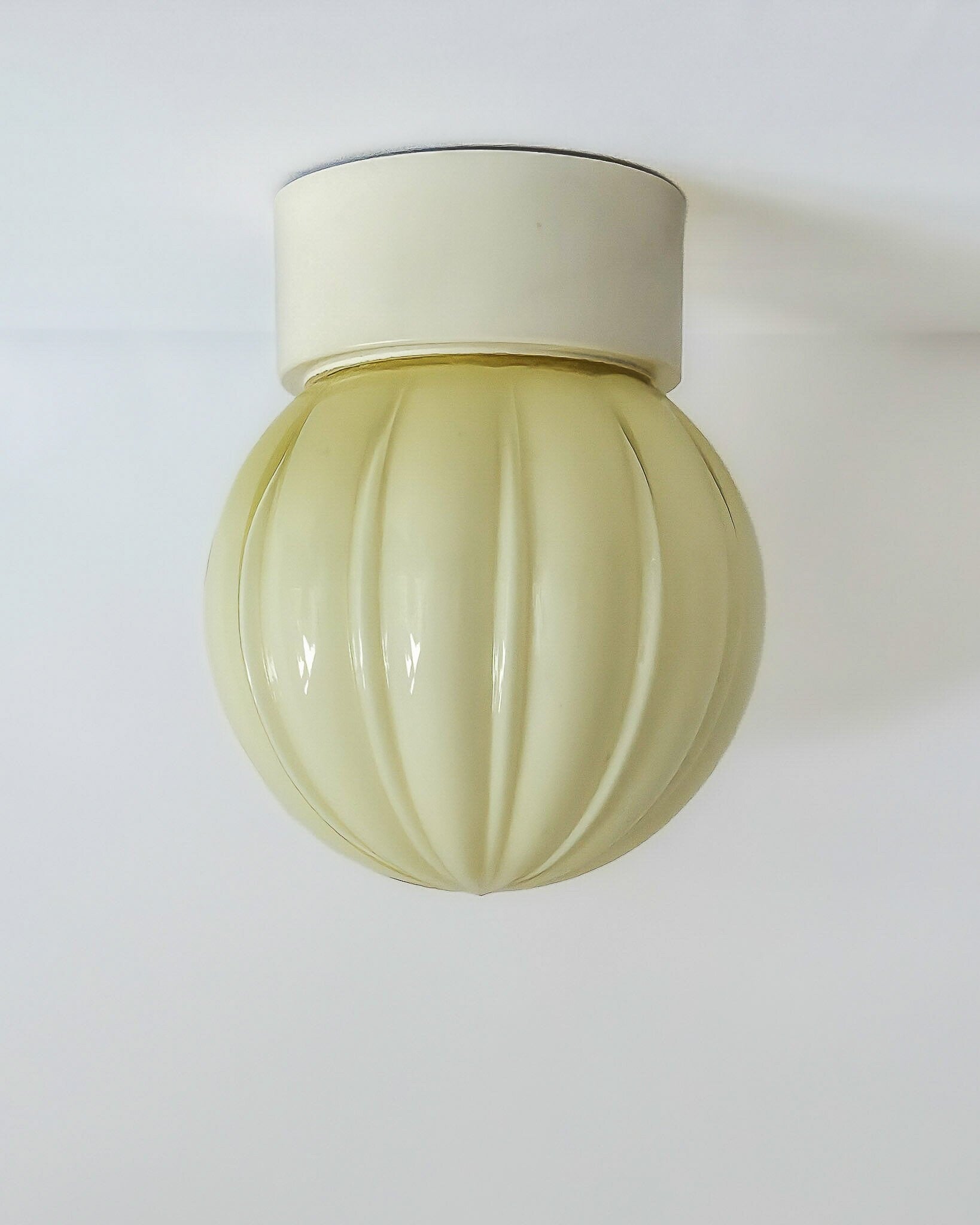 Thabur Art Deco plafondlamp ecru