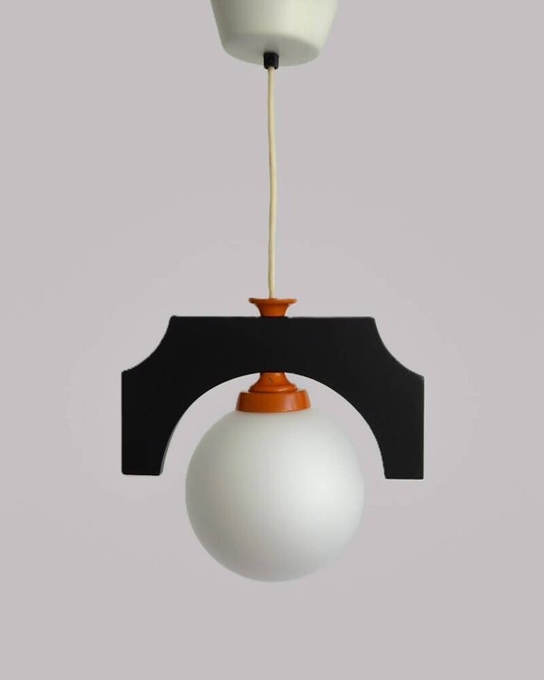 Vintage Space Age hanglamp bollamp