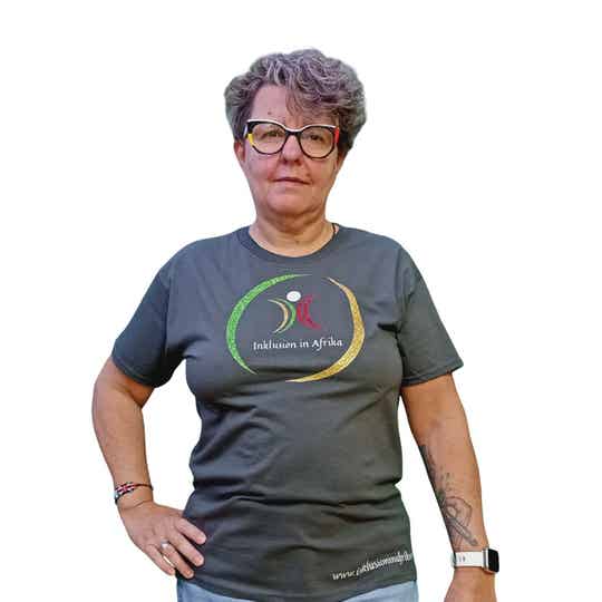 T-Shirt mit Glitter