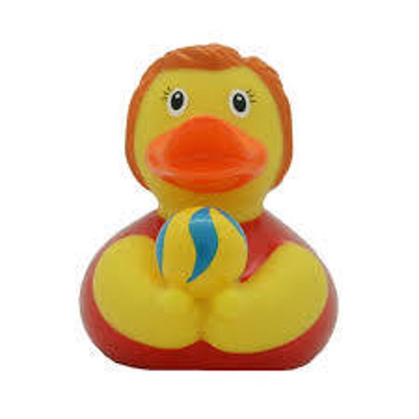 Badeendje - volleybal - 7cm