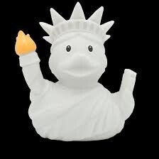 Badeendje - vrijheidsbeeld  - 7cm