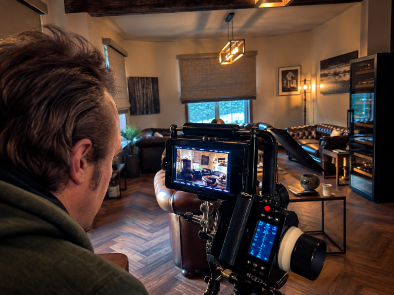 R. Kan Albay behind the camera at 