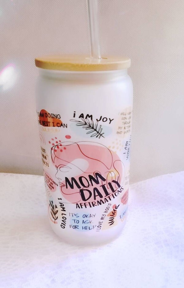 Can Glass "Mom Daily "