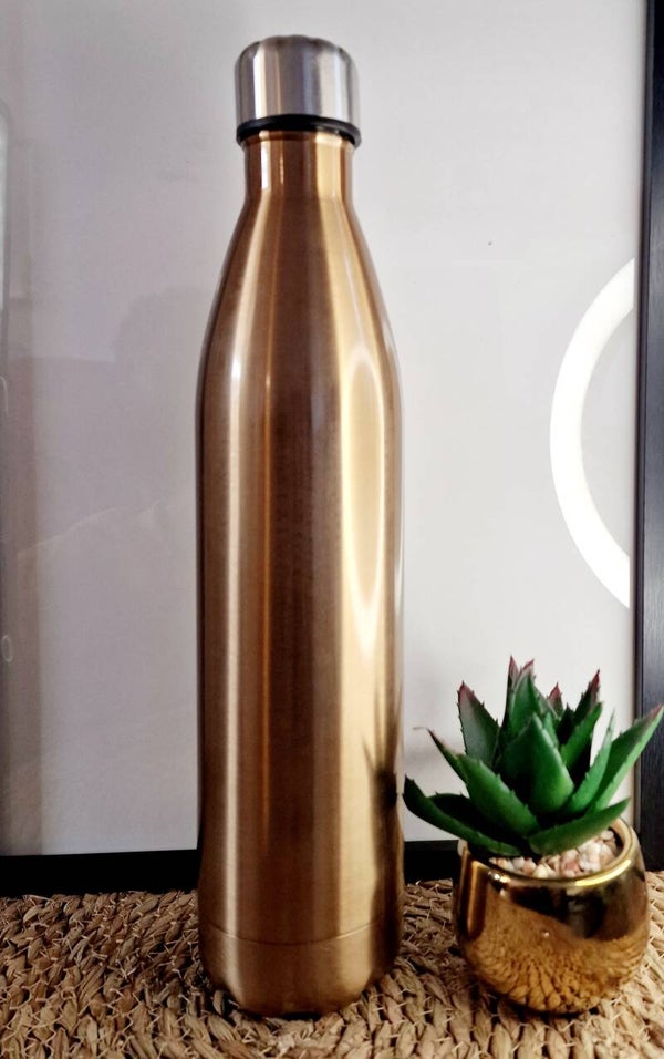 Thermosfles 1000ml goud