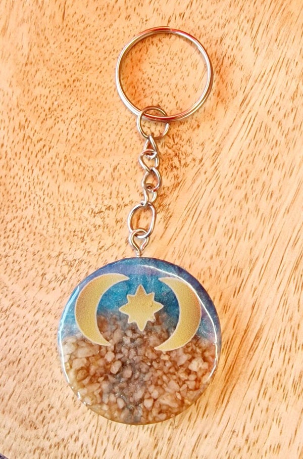 Epoxy sleutelhanger