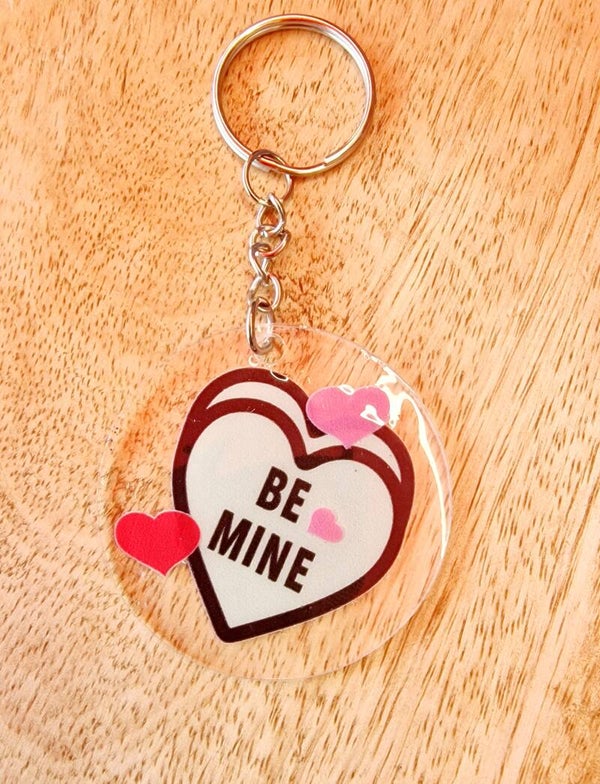 Acrylic sleutelhanger