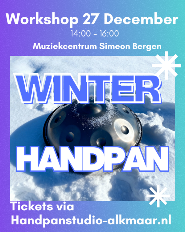 WINTER HANDPAN workshop 27 December Bergen (Kopie)