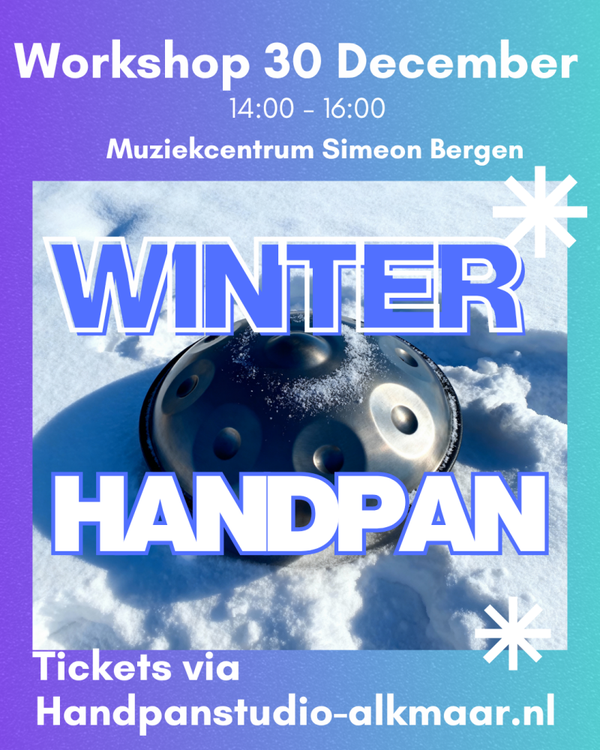 WINTER HANDPAN workshop 30 December Bergen