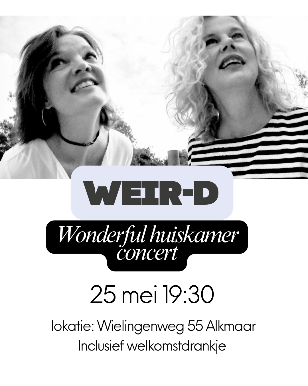 Weir-d Wonderful 25 Mei 19:30