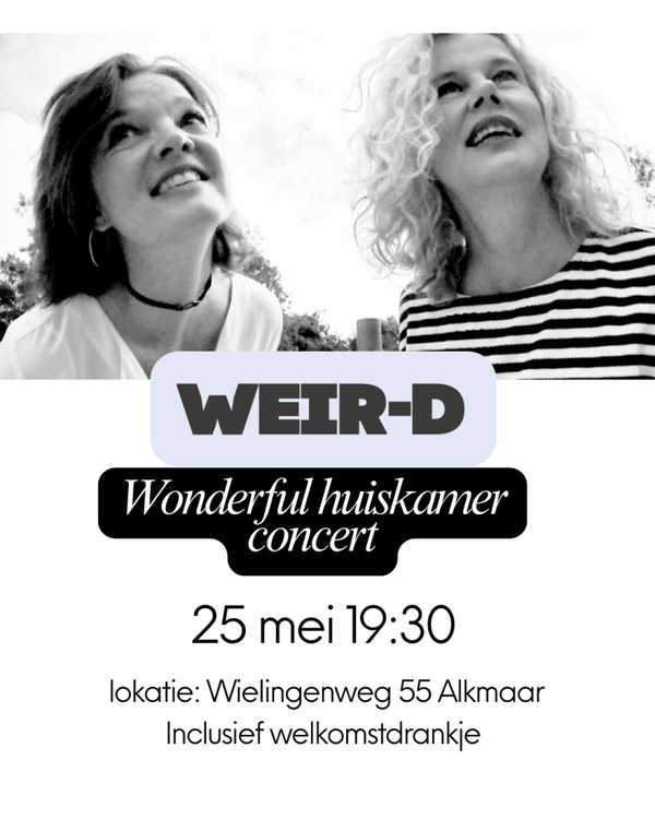 Weir-d Wonderful 25 Mei 19:30