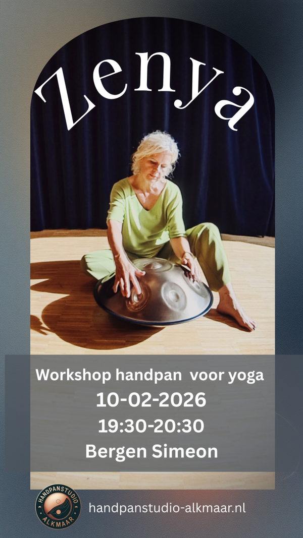 Zenya - workshop handpan voor yoga 10-02-2026