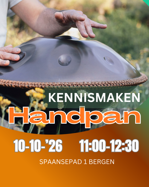 Kennismaken met de handpan - 10 oktober Bergen
