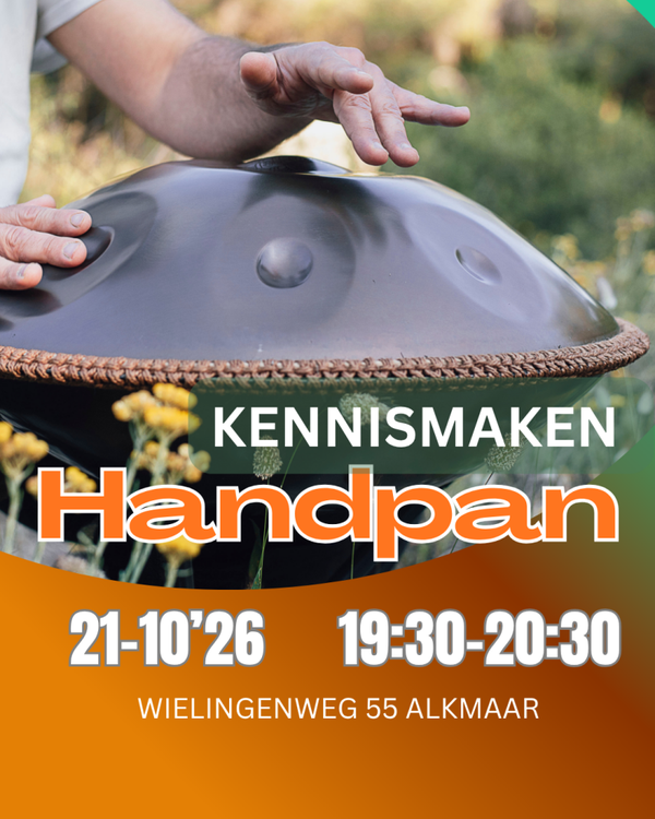 Kennismaken met de handpan - 21 oktober 19:30