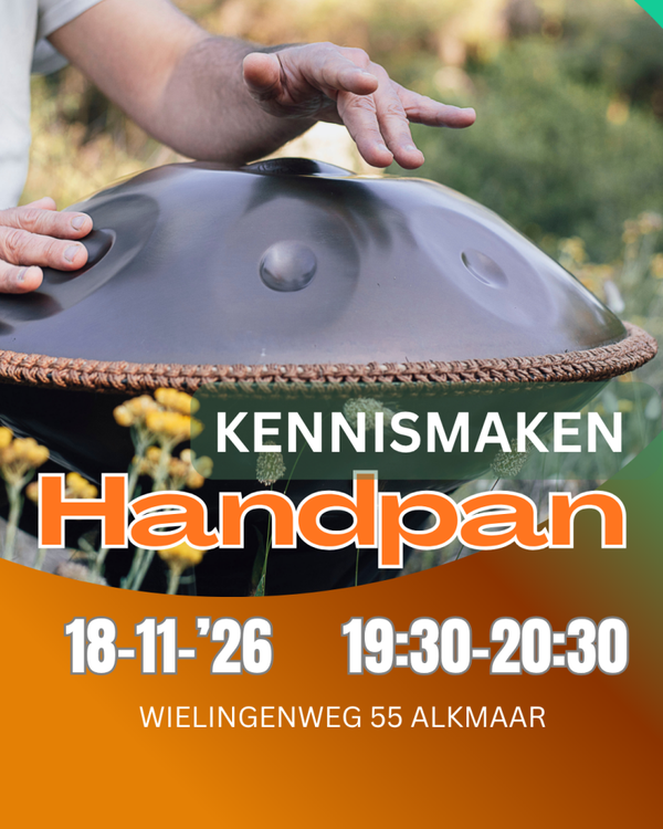 Kennismaken met de handpan - 18 november 19:30 - 20:30