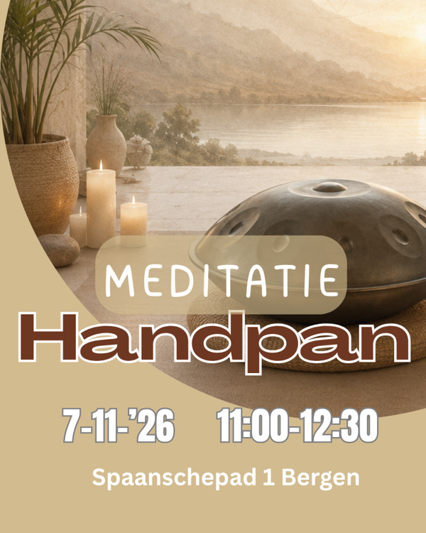 Workshop handpan & meditatie 7 november 2026