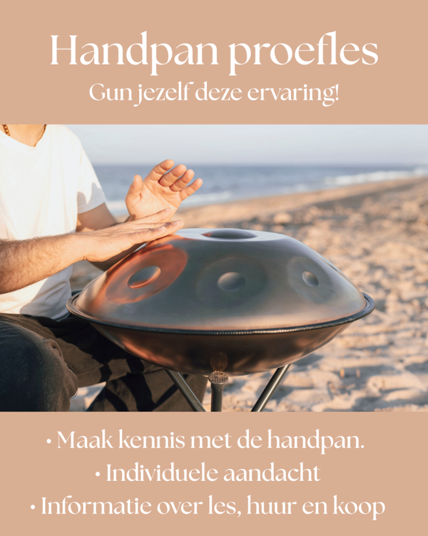 Handpan proefles - individueel 45 minuten
