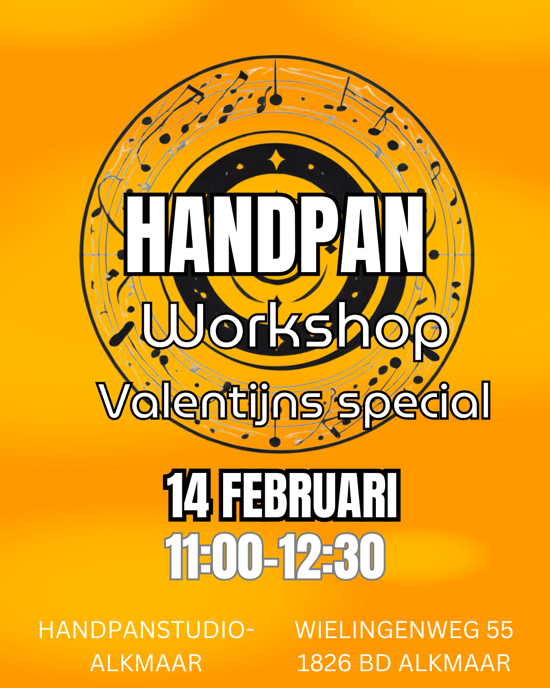 Kennismaken Handpan spelen - 14 februari