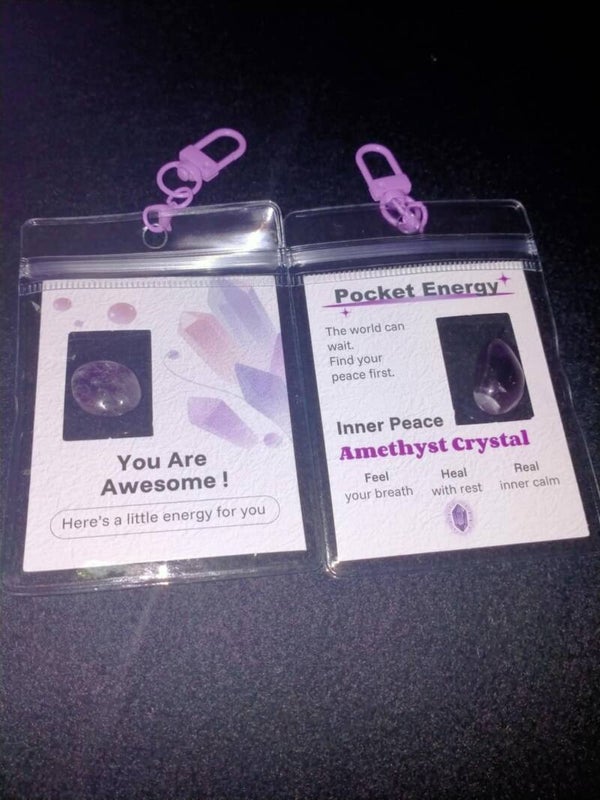 Pocket Energy amethyst