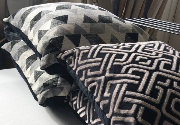 Abstract Design Feather Filled