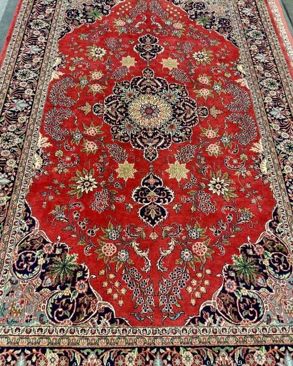 Indische handgeknoopt tapijt