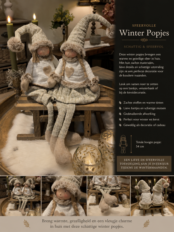 Sfeervolle winter Popjes