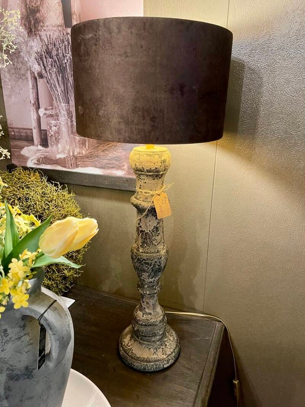 Lamp met kap