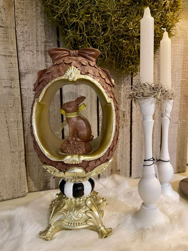 Konijntje in ornament
