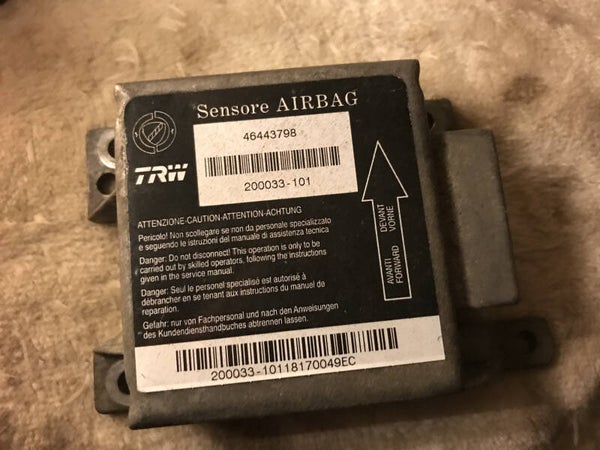 Fiat barchetta Airbag sensor 46443798