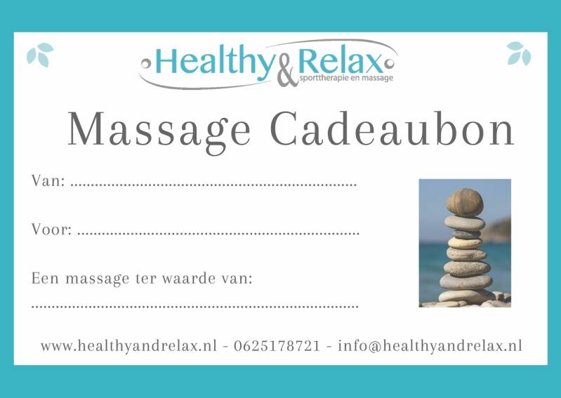 Kadobon Healthy&Relax