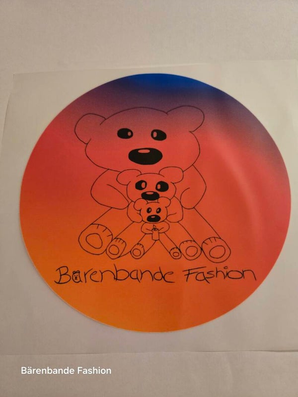 Bügelbild - Bärenbande Fashion