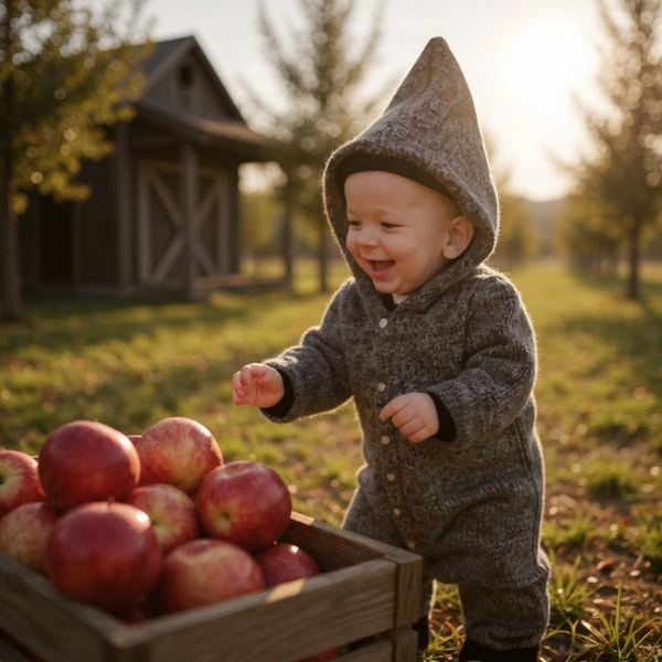Baby-Wollwalk-Anzug