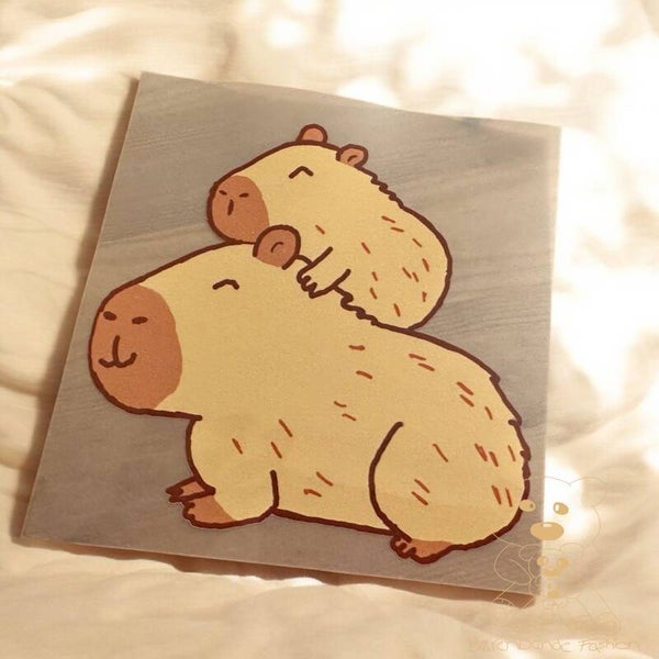 Capybara - Bügelbild