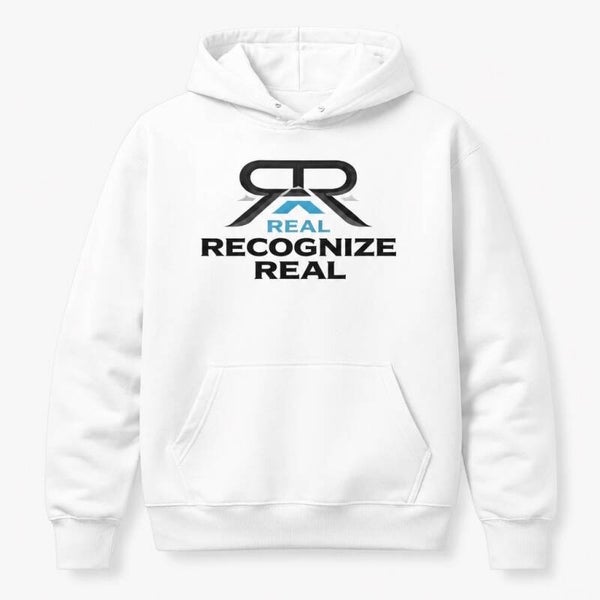 White Hoodie Recognize Real Retro