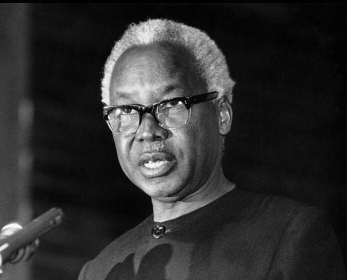 Julius Nyerere akizungumza katika tukio la kisiasa