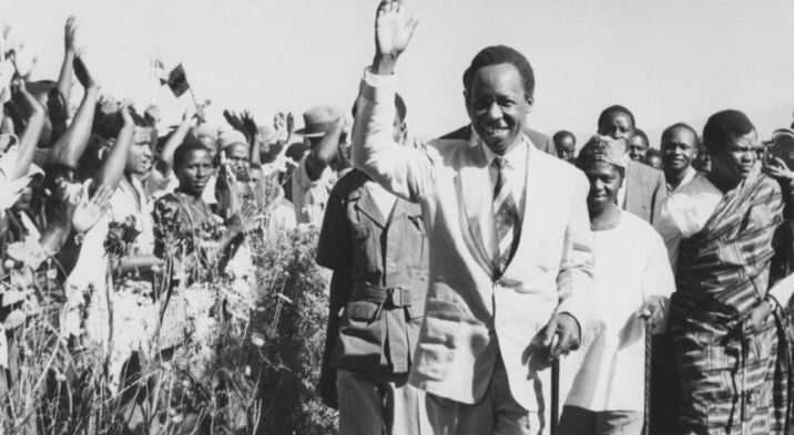 Julius Nyerere akiwa pamoja na wananchi
