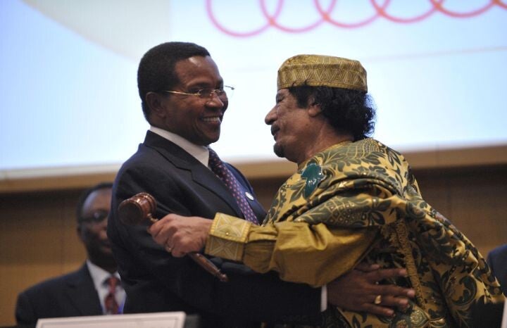 Jakaya Mrisho Kikwete katika shughuli ya kitaifa