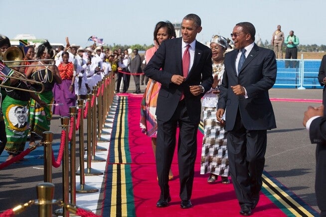 Jakaya Mrisho Kikwete katika shughuli ya kumbukumbu