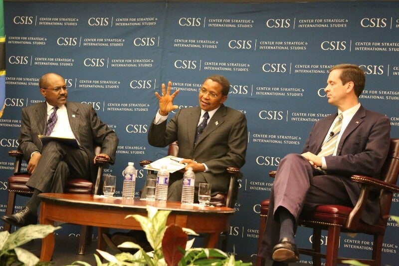 Jakaya Mrisho Kikwete katika tukio la kumbukumbu