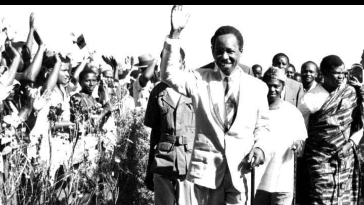 Mwalimu Julius Kambarage Nyerere katika mazingira ya Azimio la Arusha